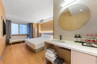 QingJin Xiaoqiao's Home Hotel Apartment (Beijing CBD Jianguomen Store) 국제 무역 CBD/차오양 조이청 호텔