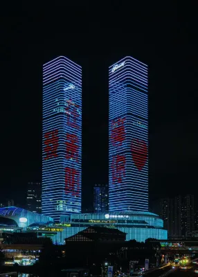 Puyu · Envision·Cinema Private Hot Spring Designer Hotel (Penshuici Jiaxiu Tower Branch), Guiyang Hotel di 