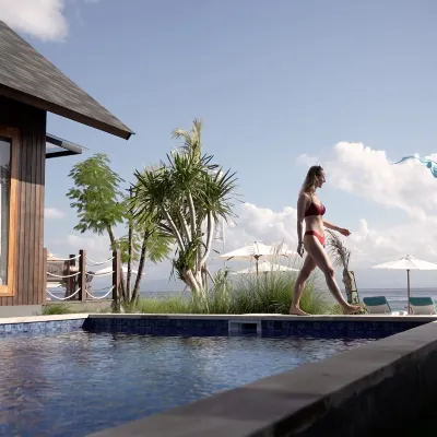 Khamara Beach Resort โรงแรมใกล้ร้านอาหาร Ceningan Cliff