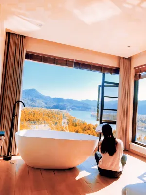 杉林晚·270°觀紅杉林·杉頂見民宿（皖南川藏線店） 宣城寧國板橋自然保護區附近的飯店