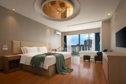 Manston Holiday Hotel (Wuhu Anhui Normal University Huajin Campus International Exhibition Center)