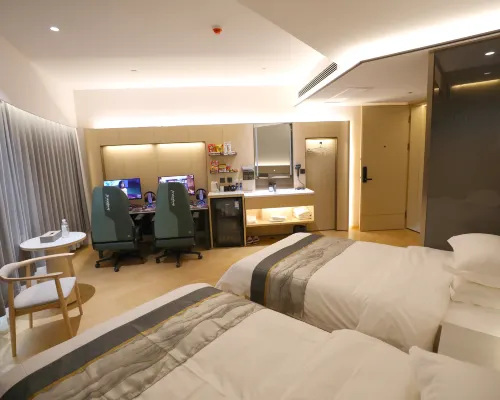 Linying Morning Electronic Sports Hotel (Dongfang International Shopping Plaza Branch) Hotels in Linying