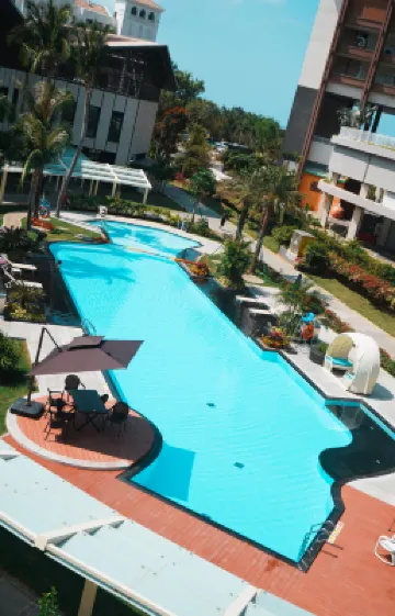 โรงแรมฮ่วนเต้า บีช โรงแรมใกล้หุบเขาผีเสื้อ