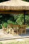 Bugu Island Courtyard - breakfast