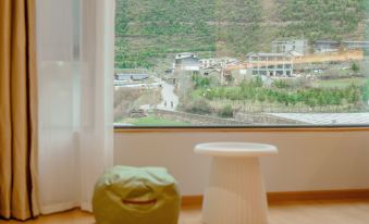 There are clouds on the trees