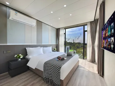 Yunshan Yashe (Chengdu Tianfu International Airport) Отели рядом с достопримечательностью «Sancha Lake Scenic Area»