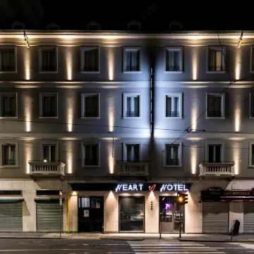 Heart Hotel Milano Отели рядом с достопримечательностью «Вокзал Порта Гарибальди»