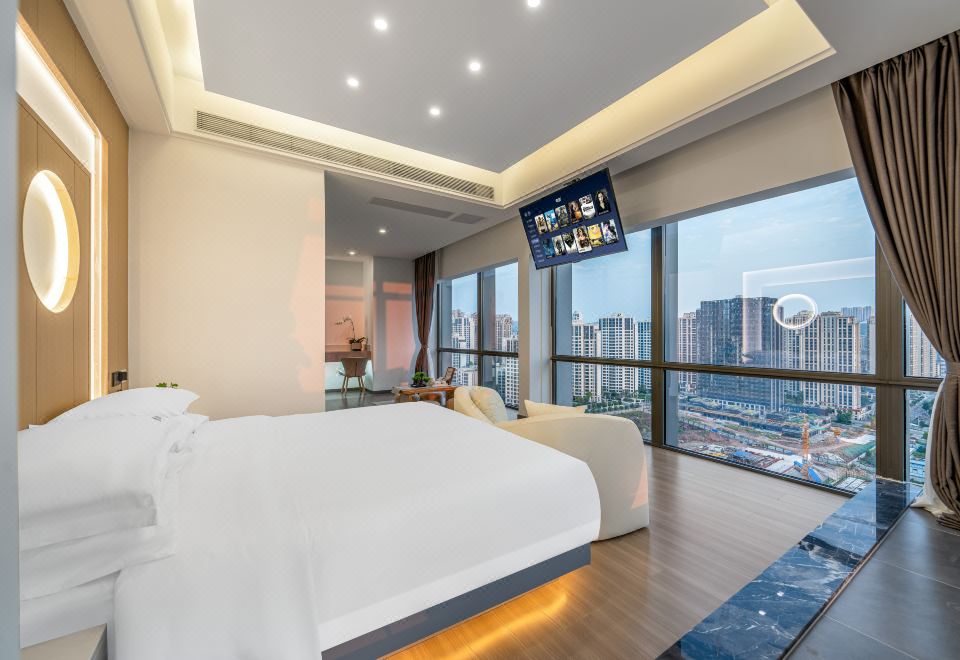 톈이 파노라마 호텔 야경 사진