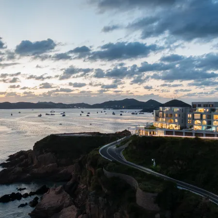 Shengsi Pinghai Linfeng Cliff Seaview Beautiful Suite