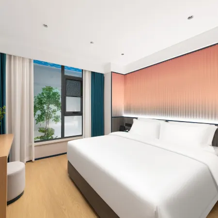 Hanshe·Meisu Hotel (Xi'an Zhonggulou Huimin Street) Отели рядом с достопримечательностью «Сиань Друм тауэр»