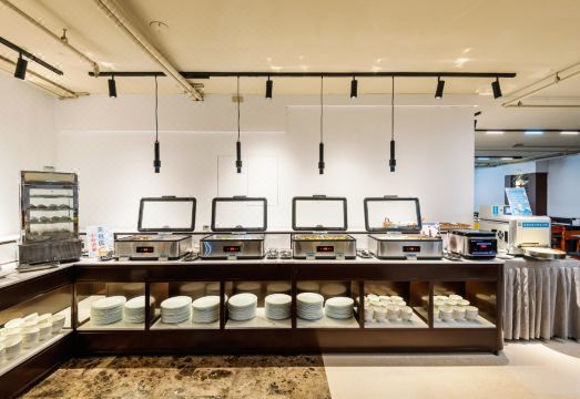 조식 뷔페 전경