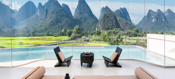 Shuidaotian Resort (Yangshuo Ten-Mile Gallery Yulong River) Отели в г. Яншуо