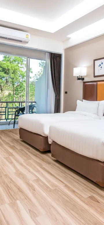 ห้องวิวสวนดีลักซ์แห่งหุบเขา