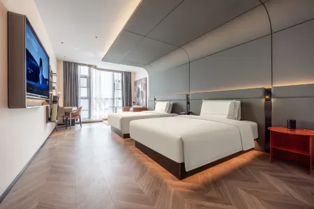 Atour S Hotel, Financial Port, Hefei BinhuConvention and Exhibition Center Отели рядом с достопримечательностью «Wedding Hall»