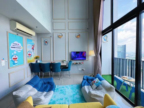 Doraemon @ Hyde Towel Duplex |Fully AiCON 2BR