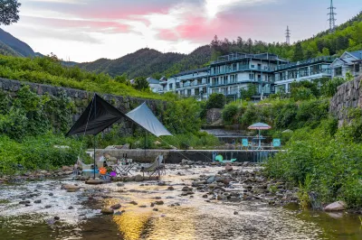 Anji Yunshang Grassland ·IDEAL LAND · Light Law swimming Pool Villa Hotels in Dazhuhai