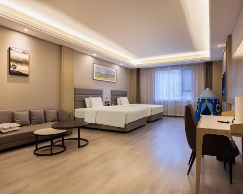 Atour Hotel Hetian Night Market Unity Square Hoteles en Hotan