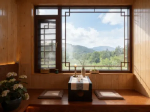 Shaoshan Love Shaoshan Talk · Mountain Scenery Courtyard Resort Garden B&B Hotele w: Shaoshan