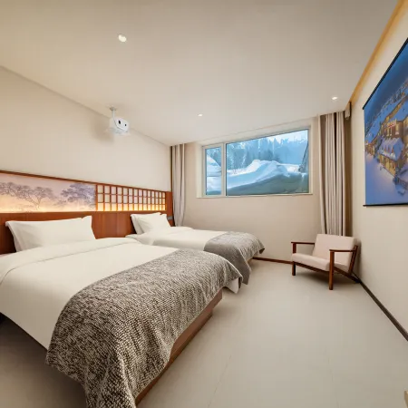 Snow Clearing Pavilion Resort Hotel (Great Stone Tablet, Snow Town China)