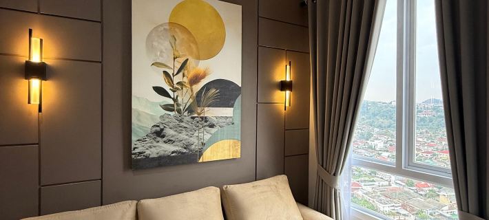 The Bay Apartemen Lampung 2 Kamar Free akses lampung city mall Hotel di Bandar Lampung