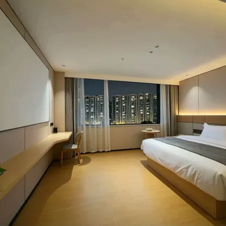 Blueprint Residence (Chaozhou Raoping Qiaotou Park) Отели в г. Жаопин