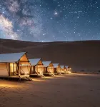 Dunhuang Sand Mile Langmei Photograph Starry Galaxy Desert Tent Hotel - Beach