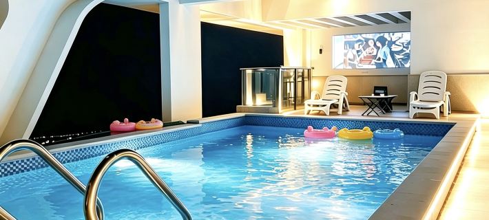 Haikou Lanxi She Pool Design Homestay (International Convention and Exhibition Center Holiday Beach) Hotels in Haikou