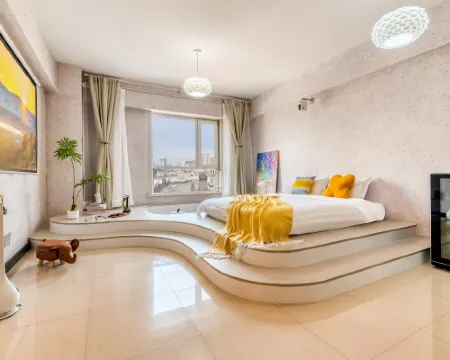 依依美宿（ハルビン中央大通り聖索菲亞教堂） ハルビンのホテル