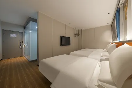 Hongjin Boutique Hotel (Guangzhou Shangxiajiu Pedestrian Street Chenjiazhao Subway Station)