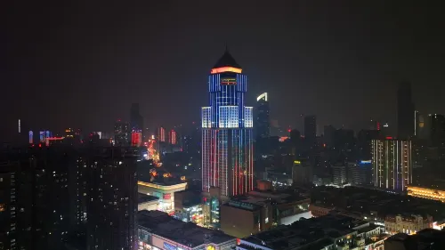 Manxin Hotel Wuhan Jianghan Road Pedestrian Street - วิว