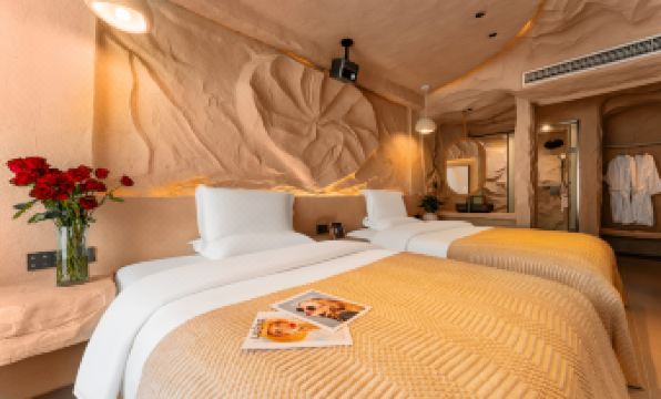 동굴 스타일 객실