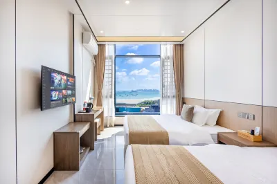 平潭豪望海海景民宿 鄰近藍眼淚觀景點（流水鎮後田村海灘）的酒店