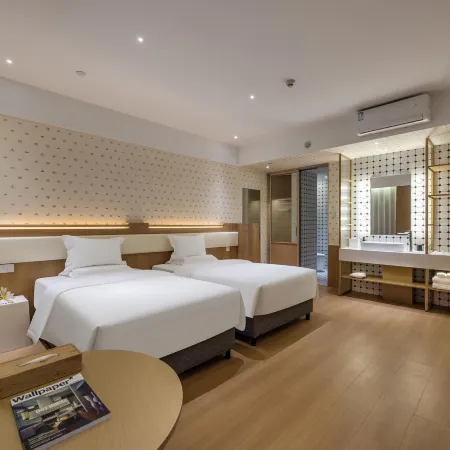 Fugoda Design Apartment (Ningbo Tianyi Square City God Temple) Hoteles en Ningbo