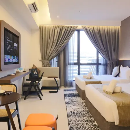 The SIGAR Hotel at Sutera Bay. Отели рядом с достопримечательностью «Торговый центр Oceanus Waterfront Mall»