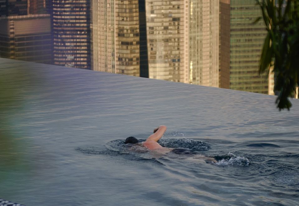 마리나 베이 샌즈의 체크인 데스크