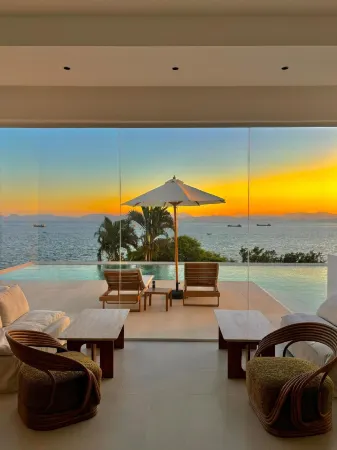 Jinhai Time Holiday Apartment (Yangjiang Hailing Island Agile Gold Coast Branch) Отели рядом с достопримечательностью «Hailing Island National Wetland Park of Mangrove Forest»