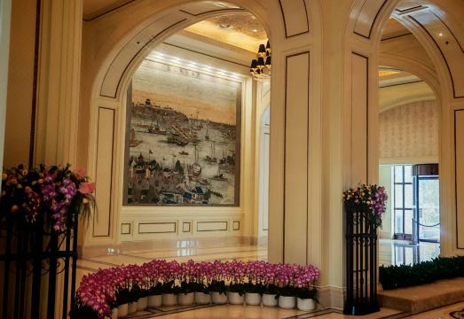 디 애스터 호텔 복고풍 인테리어와 내부 박물관