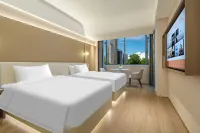 Kunlun Leju Hotel (Shijiazhuang Railway Station Ximei Huajie Branch) - Kitchenette