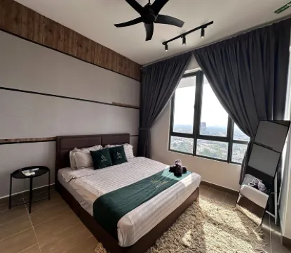 #Free Netflix 1BR Troika Residensi Kota Bharu By AGhome โรงแรมใน