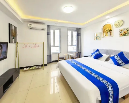 Qingyun Boutique Vacation Apartment (Weihai High-Speed Railway Station Hanlefang) Empfohlen Photos