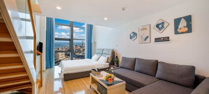 Qiandao Miaoyu Holiday Homestay (Dalian Donggang Venice Water City) Hotels in Dalian