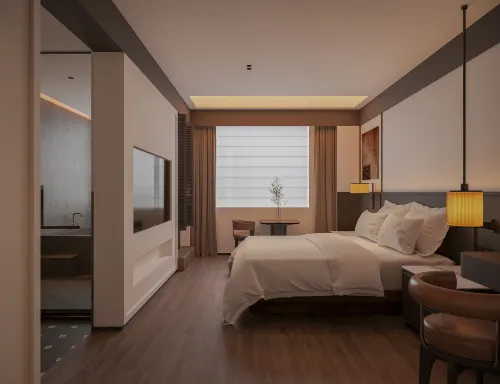 Zhenyuan H•hotel Homestay - 주차장
