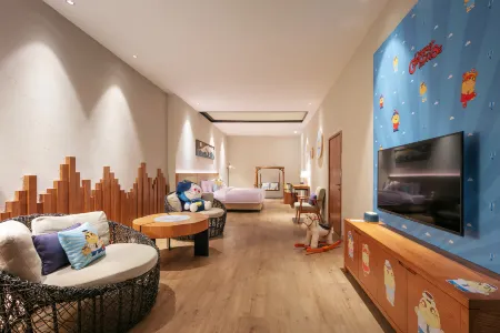 Gexiancun Siyuanju Parent-child Hotel Отели рядом с достопримечательностью «Gexianshan Scenic Area»
