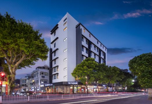 호텔 조식 뷔페 전경