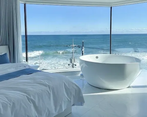 Haitian Meisu Design Guesthouse (Ocean Flower Island) Hotel di Danzhou