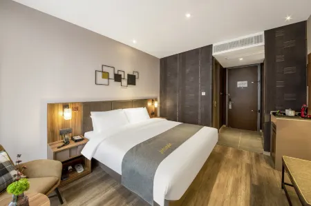 Homeinn Plus Hotel (Ziyang High-speed Railway North Station District Government) Отели в г. Цзыян