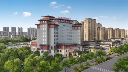 Zhongquan Junlin International Hotel (Fuyang Linquan County Government Branch) Отели в г. Линьцюань