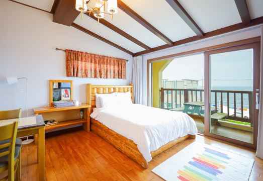 펜션 테라스 전망