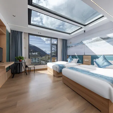 Landscape Impression · Star Sleep Scenic View Villa Mountain Lodge (Mount Siguniang)