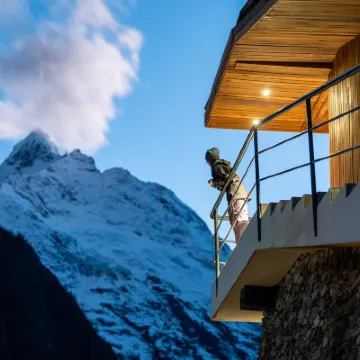 于山YUSA雨崩雪景飯店 雨崩神瀑附近的飯店